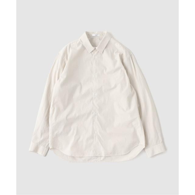 エディフィス（EDIFICE）/ATON（エイトン） SHRINK COTTON LAWN OVERSIZED SHIRT_1