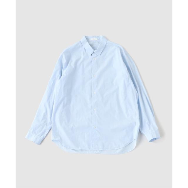 エディフィス（EDIFICE）/ATON（エイトン） SHRINK COTTON LAWN OVERSIZED SHIRT