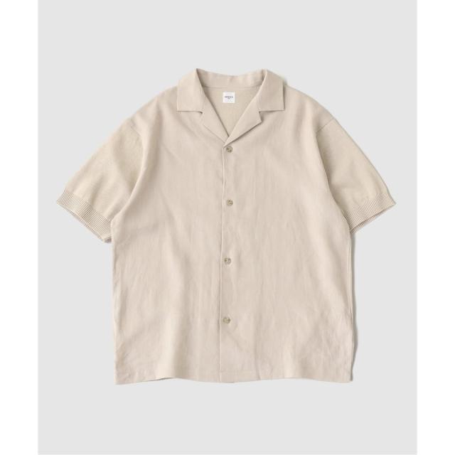 エディフィス（EDIFICE）/リネン コンビネーション シャツ_1
