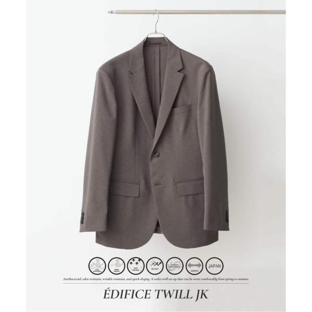 エディフィス（EDIFICE）/《予約》抗菌防臭＆シワ防止機能 ワルツ ツイル 2ボタン ジャケット