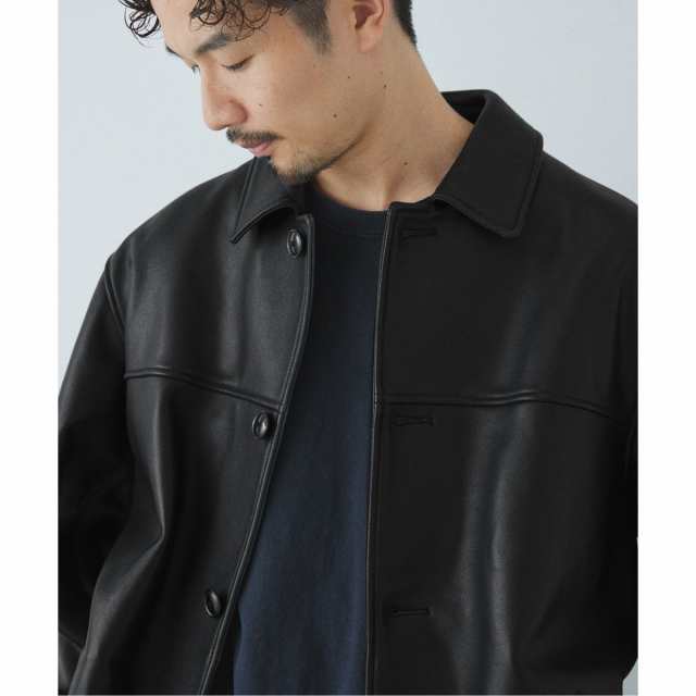 417 エディフィス（417 EDIFICE）/SHEEP LEATHER JACKET / シープ ...