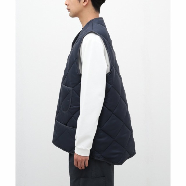 417 エディフィス（417 EDIFICE）/【SNAP’N’WEAR / スナップンウエア】 Quilted Nylon Vest Long