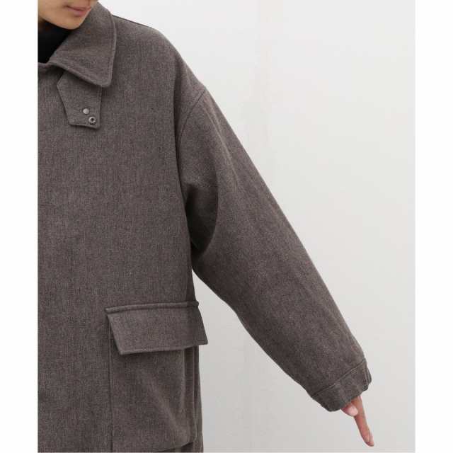 417 エディフィス（417 EDIFICE） Tweed fishtail coat