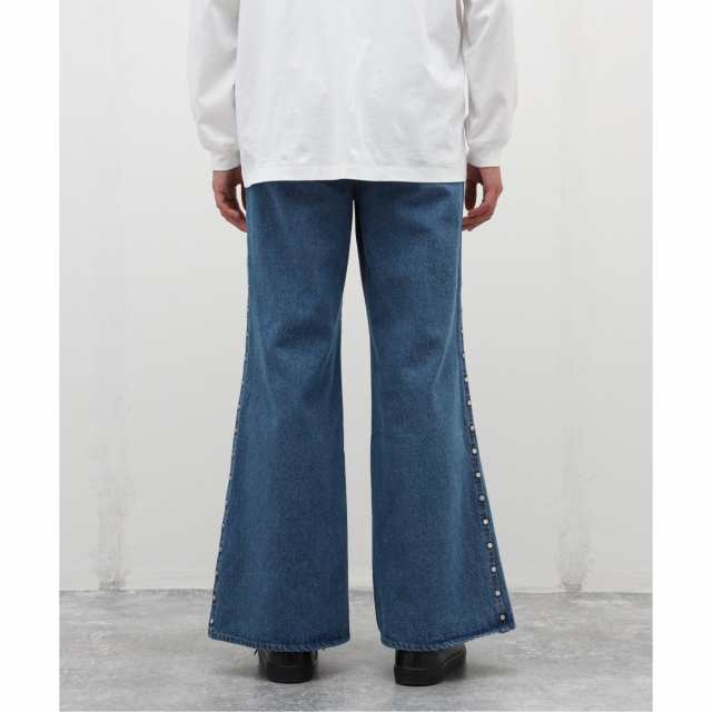 417 エディフィス（417 EDIFICE）/【AFB / エーエフビー】STUDDED BAGGY PANTS