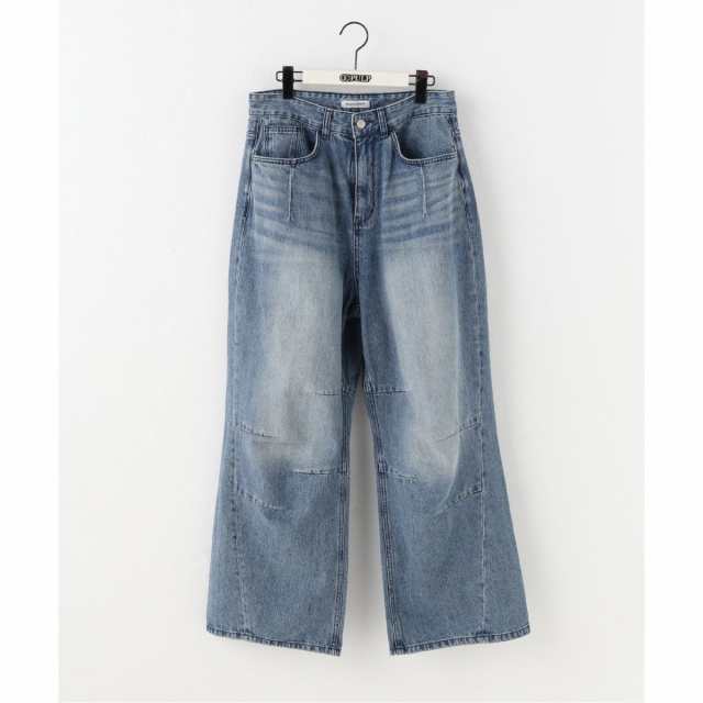 417 エディフィス（417 EDIFICE）/【999HUMANITY / 999ヒューマニティ】AV PLEATS DENIM PANTS