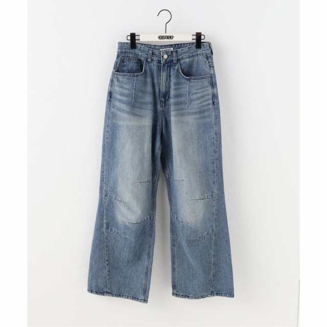 417 エディフィス（417 EDIFICE）/【999HUMANITY / 999ヒューマニティ】AV PLEATS DENIM PANTS W