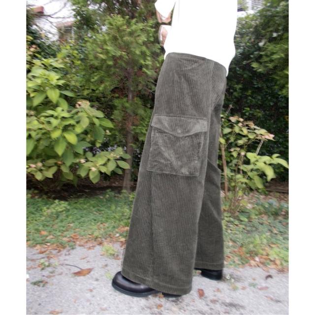 417 エディフィス（417 EDIFICE）/【PARANOID / パラノイド】CORDUROY BIG TUCK CARGO PANTS_13
