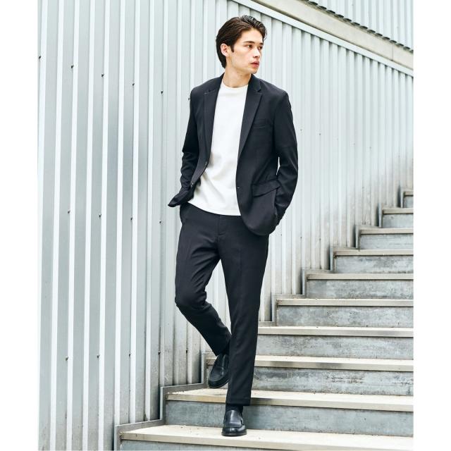 【新品タグ】大きいサイズ　417 EDIFICE　ウーリッシュツイルセットアップ 417 EDIFICE（フォーワンセブンエディフィス）の「【ジャケット1点+