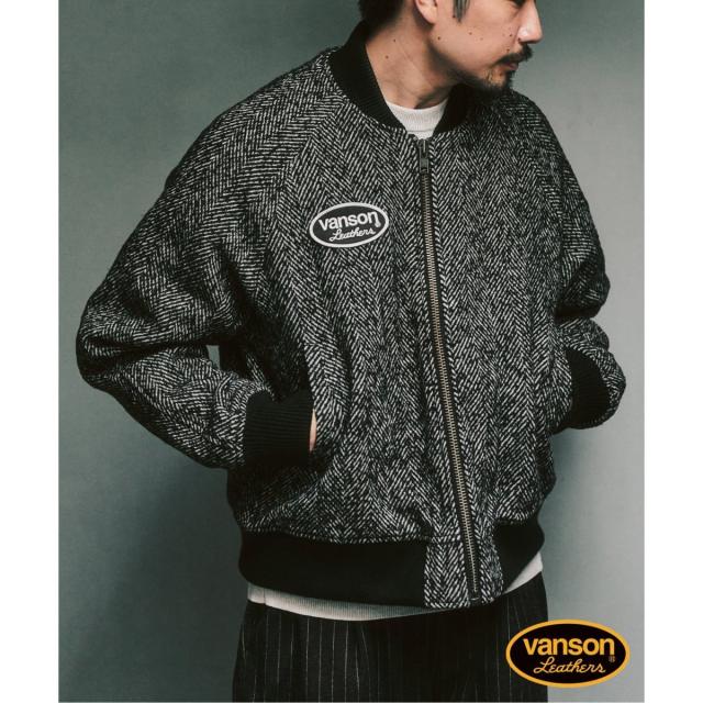 417 エディフィス（417 EDIFICE）/VANSON × 417 TWEED TEAM ジャケット