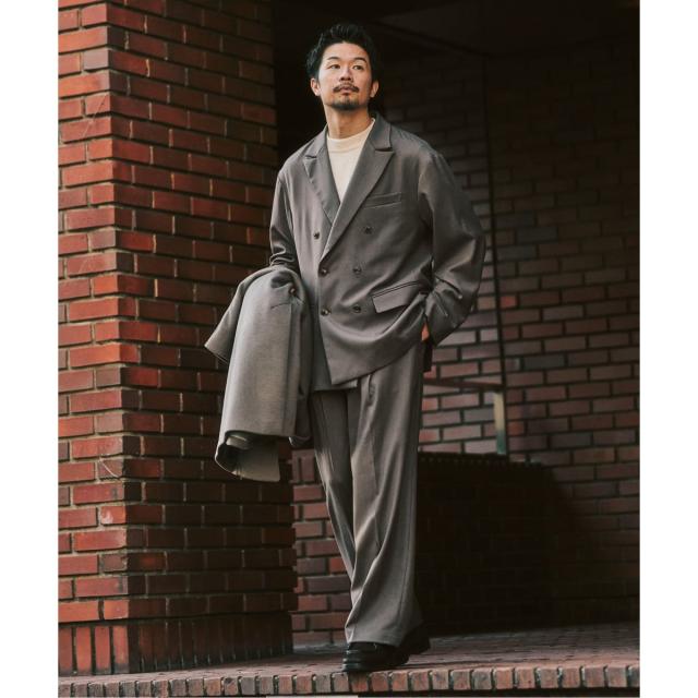 417 エディフィス（417 EDIFICE）/T/Rツイル  ダブルワイドセットアップ