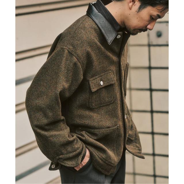 417 エディフィス（417 EDIFICE）/ウールツイード カバーオールの通販
