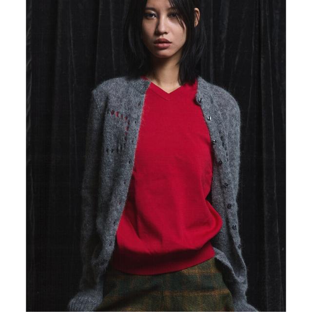 417 エディフィス（417 EDIFICE）/PULP / コットン Vネックニット