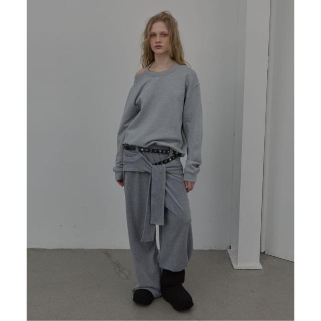 417 エディフィス（417 EDIFICE）/【Geek Office / ギークオフィス】LCDC TM / TIED DETAIL JERSE 417 エディフィス（417 EDIFICE）/【Geek Office / ギークオフィス