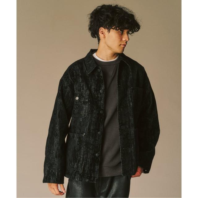 417 エディフィス（417 EDIFICE）/ベロアデニム カバーオール_14