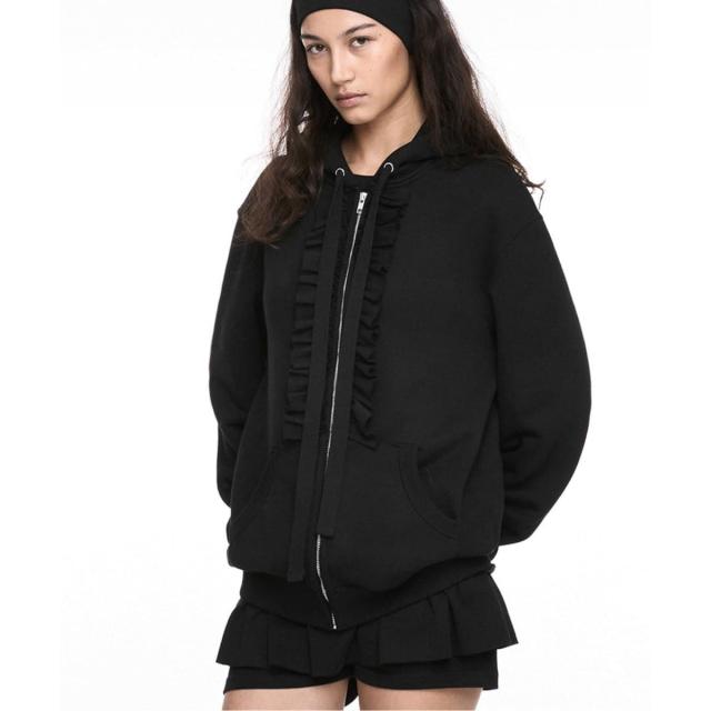 417 エディフィス（417 EDIFICE）/【Geek Office / ギークオフィス】NACHE / ナチェ RUFFLE HOODIE Z