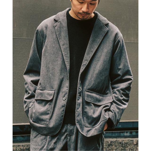 417 エディフィス（417 EDIFICE）/P コーデュロイ ジャケット ”セットアップ着用可能”