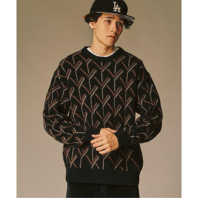 417 エディフィス（417 EDIFICE）/ジオメ ジャガードニットクルー