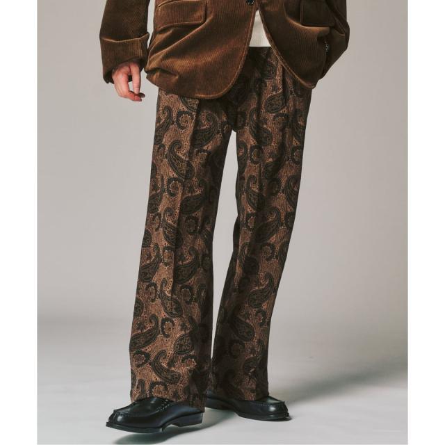417 エディフィス（417 EDIFICE）/PRINT CORDUROY EASY パンツ