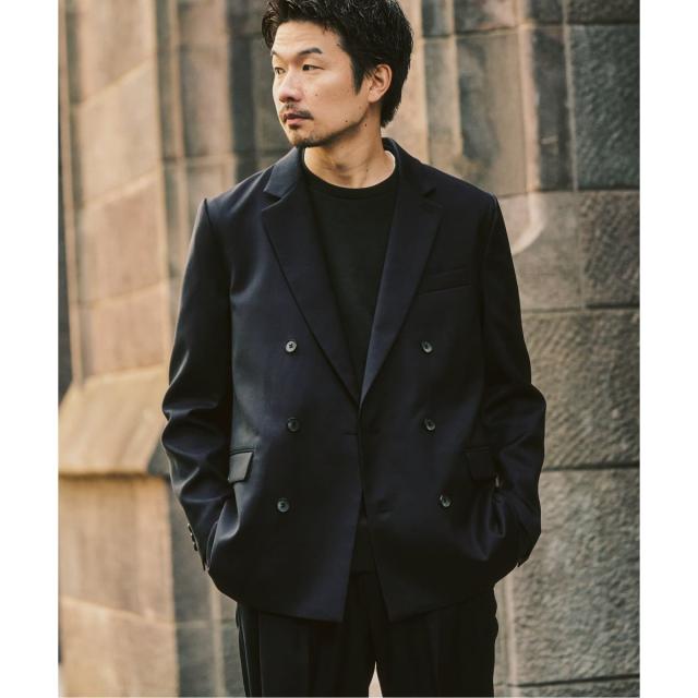 417 エディフィス（417 EDIFICE）/TW ツイル W ジャケット セットアップ着用可能_8