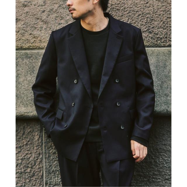 417 エディフィス（417 EDIFICE）/TW ツイル W ジャケット セットアップ着用可能_9