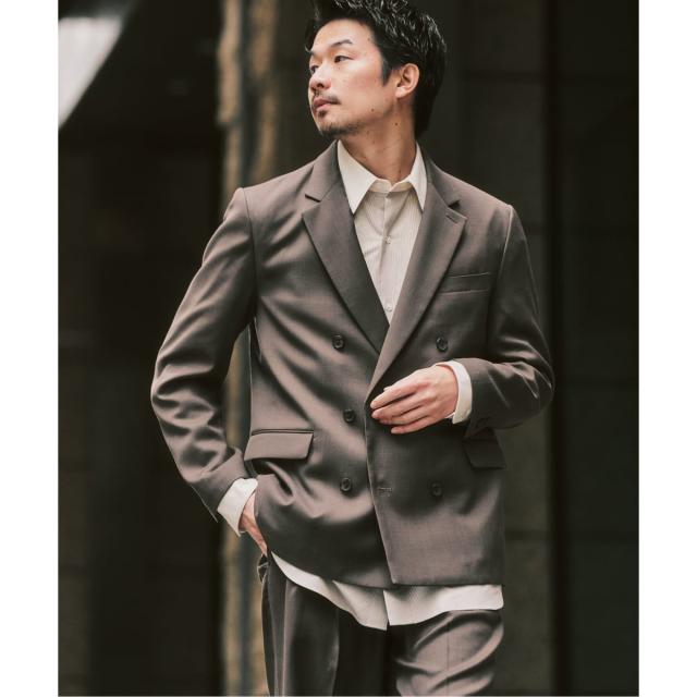417 エディフィス（417 EDIFICE）/TW ツイル W ジャケット セットアップ着用可能_16