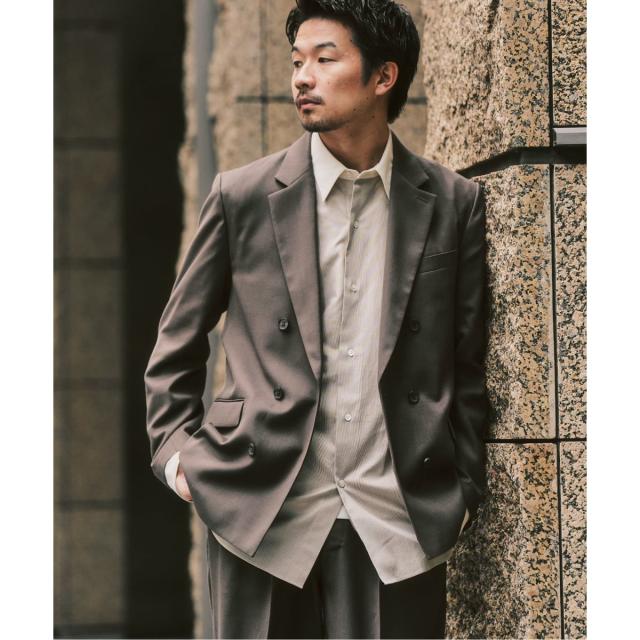 417 エディフィス（417 EDIFICE）/TW ツイル W ジャケット セットアップ着用可能_17