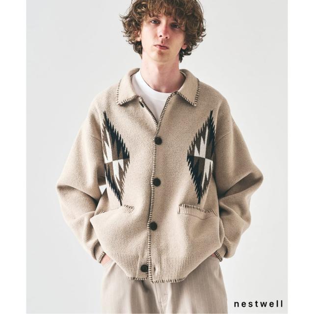417 エディフィス（417 EDIFICE）/NESTWELL / ネストウェル 417別注 ブランケットカーディガン
