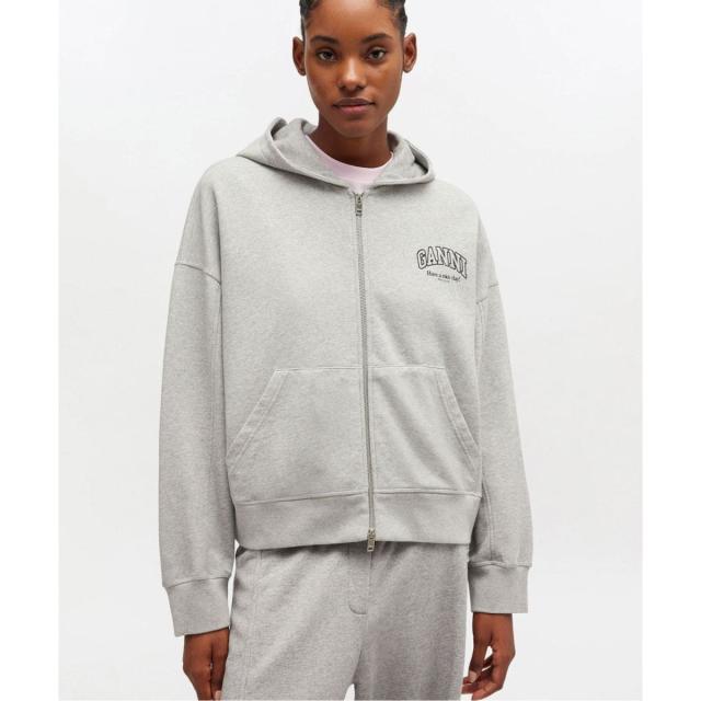417 エディフィス（417 EDIFICE）/GANNI / ガニー Essential Isoli Zip Hoodie