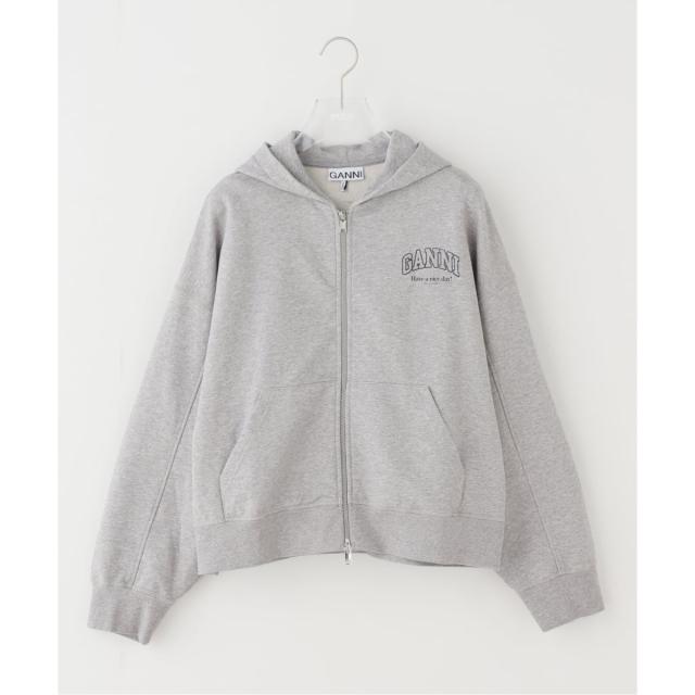 417 エディフィス（417 EDIFICE）/GANNI / ガニー Essential Isoli Zip Hoodie_3
