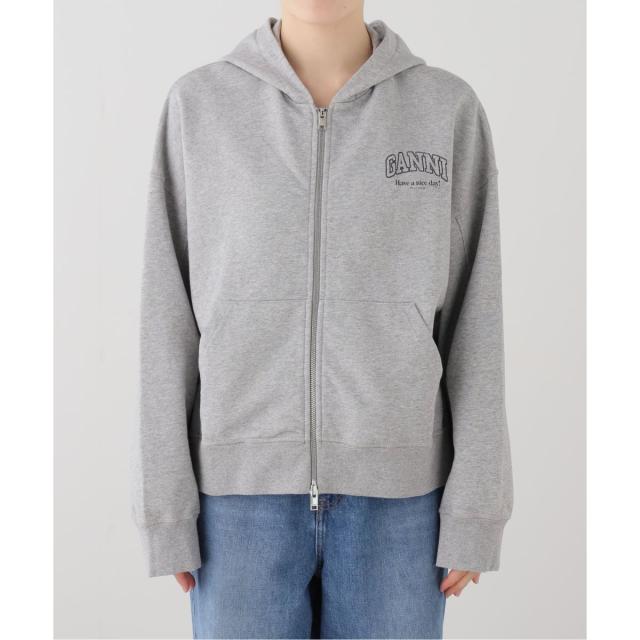 417 エディフィス（417 EDIFICE）/GANNI / ガニー Essential Isoli Zip Hoodie_13