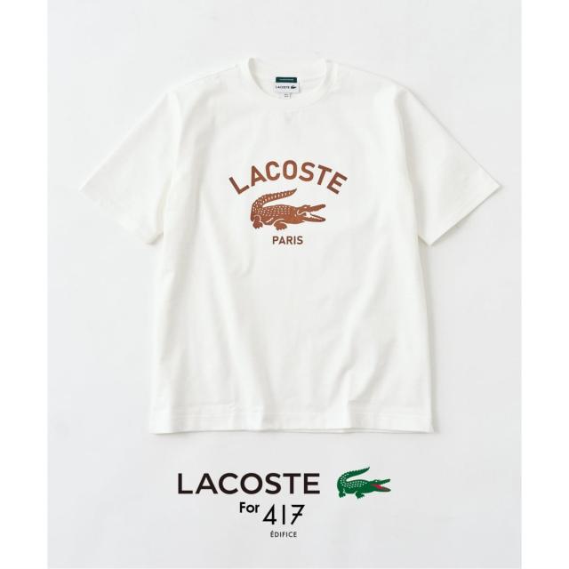 417 エディフィス（417 EDIFICE）/【LACOSTE / ラコステ】 417別注 Print Tシャツ