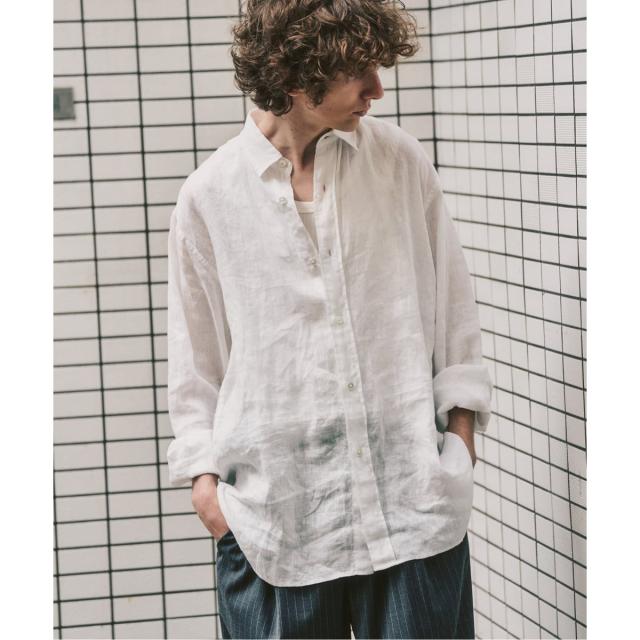 417 エディフィス（417 EDIFICE）/NORMANDY LINEN / ノルマンディリネンシャツ_8