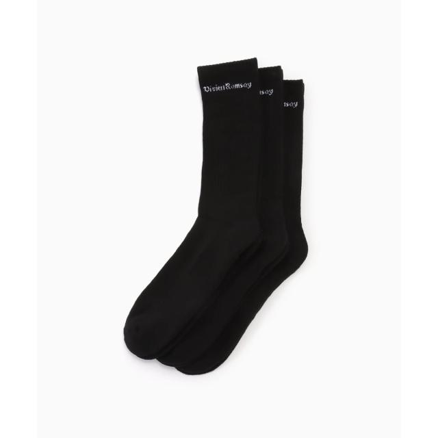 417 エディフィス（417 EDIFICE）/VIVIEN RAMSAY / ヴィヴィアンラムゼイ SPORTS SOCK (3 PACK)
