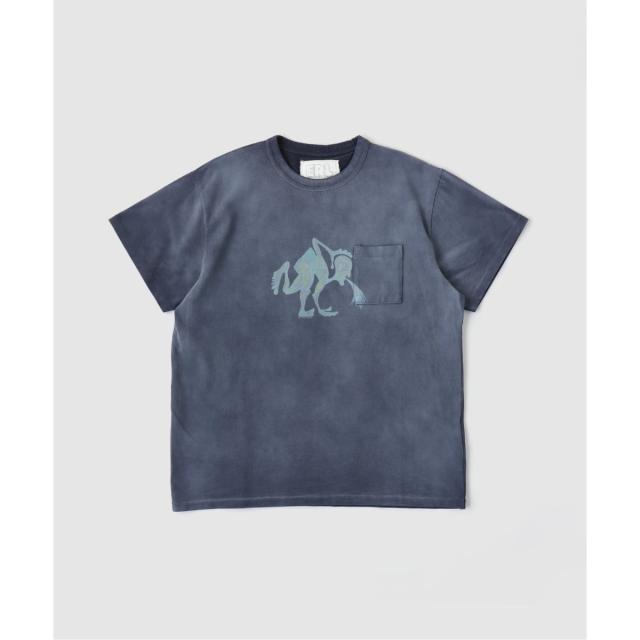417 エディフィス（417 EDIFICE）/ERL / イーアールエル UNISEX PUKE T−SHIRT KNIT