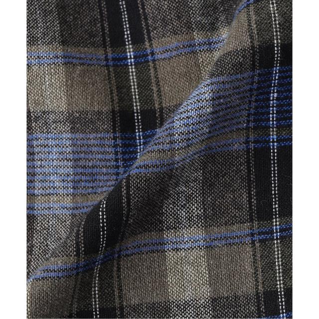 417 エディフィス（417 EDIFICE）/ERL / イーアールエル UNISEX GREY CHECK BOXERS WOVEN_3
