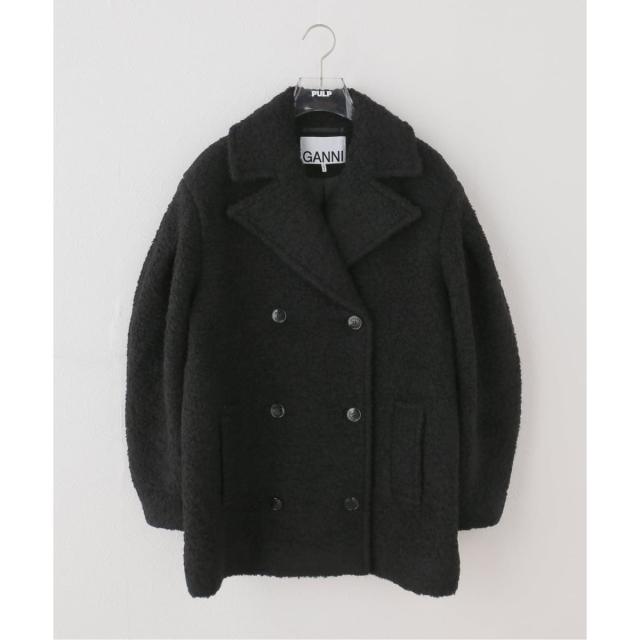 417 エディフィス（417 EDIFICE）/GANNI / ガニー Heavy Boucle Midi Coat