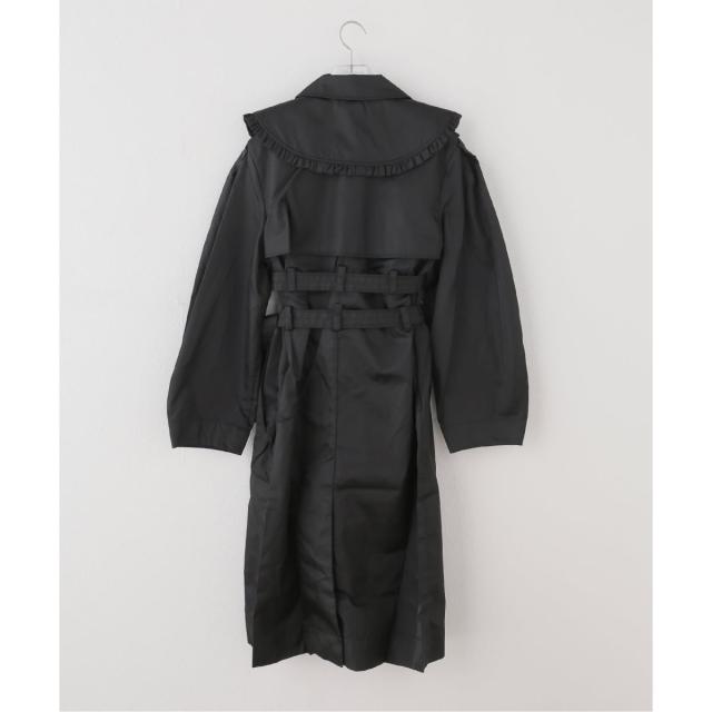 417 エディフィス（417 EDIFICE）/GANNI / ガニー Duchesse Nylon Trenchcoat_1