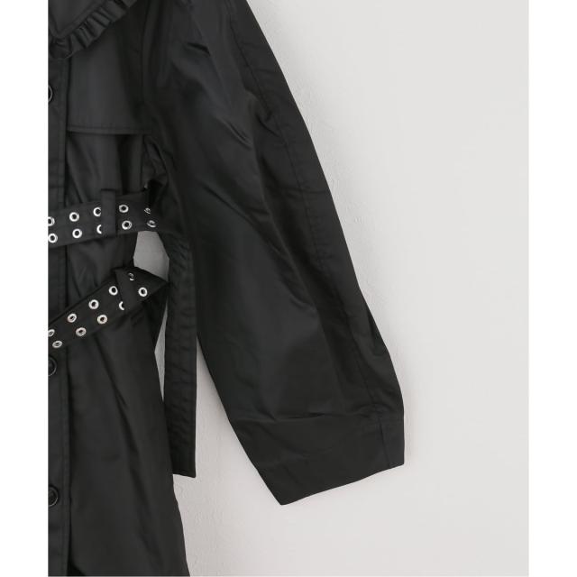 417 エディフィス（417 EDIFICE）/GANNI / ガニー Duchesse Nylon Trenchcoat_2