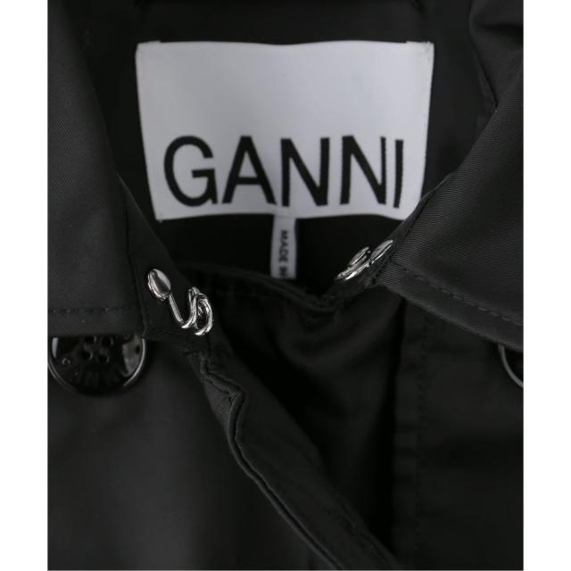 417 エディフィス（417 EDIFICE）/GANNI / ガニー Duchesse Nylon Trenchcoat_7