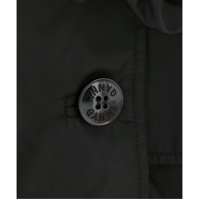 417 エディフィス（417 EDIFICE）/GANNI / ガニー Duchesse Nylon Trenchcoat_10