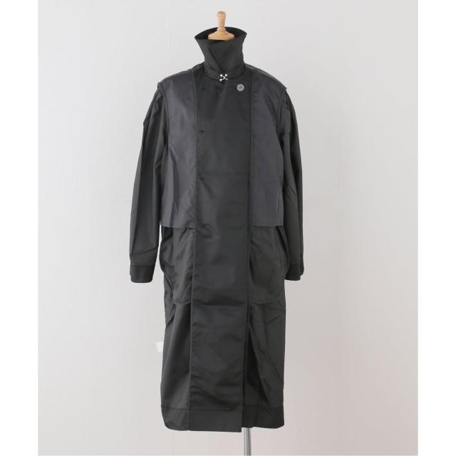 417 エディフィス（417 EDIFICE）/GANNI / ガニー Duchesse Nylon Trenchcoat_13