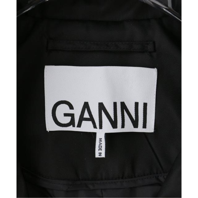 417 エディフィス（417 EDIFICE）/GANNI / ガニー Duchesse Nylon Trenchcoat_16