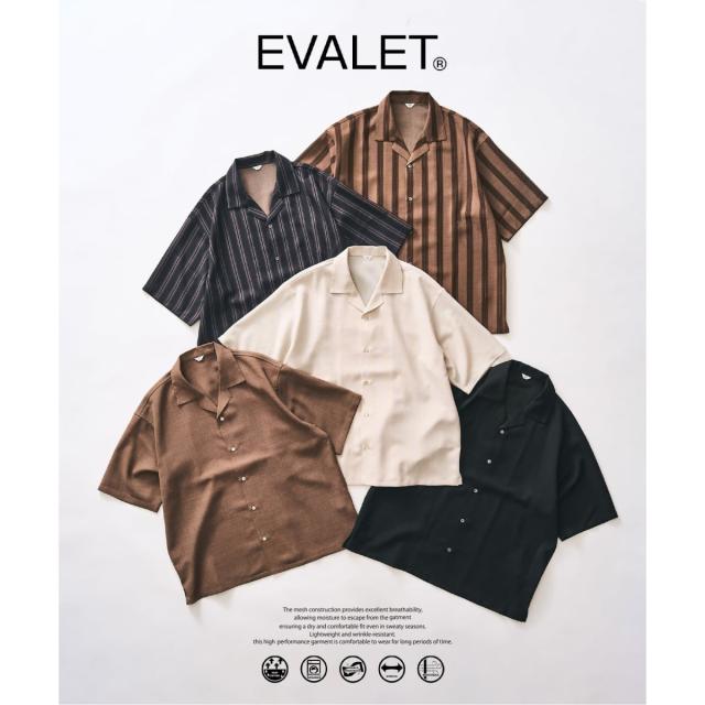 417 エディフィス（417 EDIFICE）/【EVALET / エバレット】オープンカラーシャツ セットアップ着用可能_5