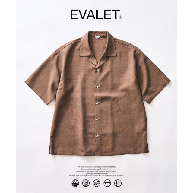 417 エディフィス（417 EDIFICE）/【EVALET / エバレット】オープンカラーシャツ セットアップ着用可能_8