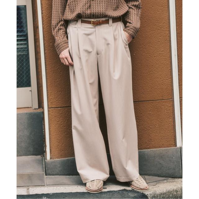 417 エディフィス（417 EDIFICE）/〈追加〉TR ワイドイージーパンツ_3