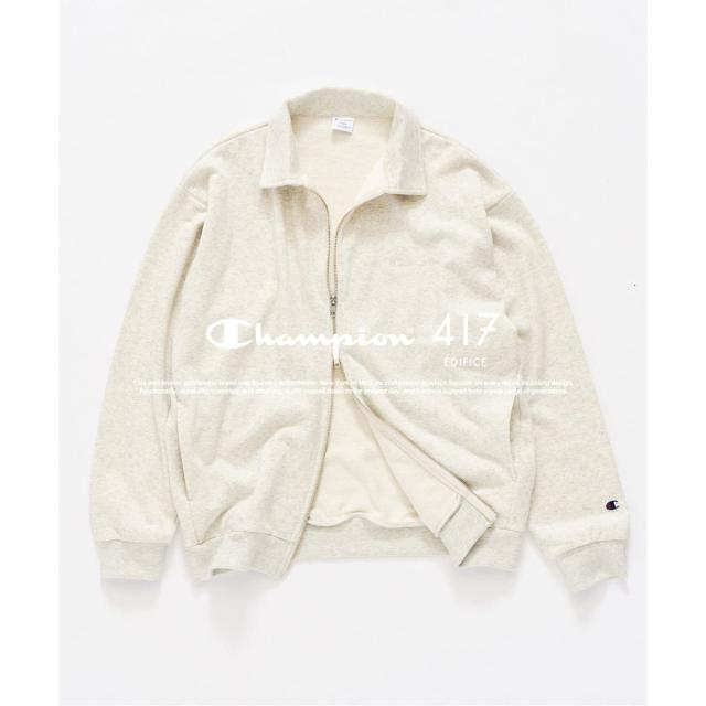 417 エディフィス（417 EDIFICE）/CHAMPION × 417 ジップスウェットカーディガン