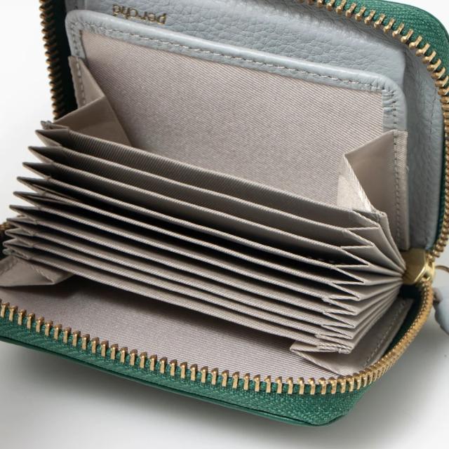 ペルケ（perche'）/【本革 レザー】 【スキミング防止】カードが