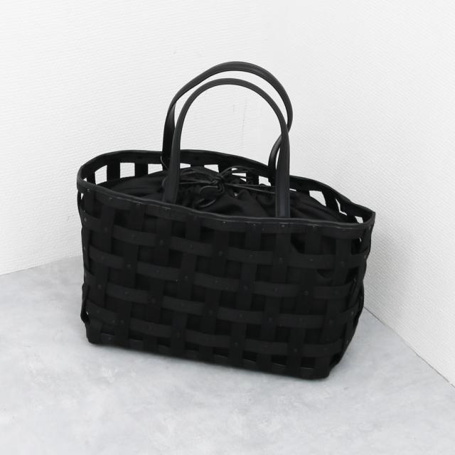 ペルケ（perche’）/【本革 レザー】 ペルケ perche / テープ透かし格子トートバッグLの通販は 5,346円