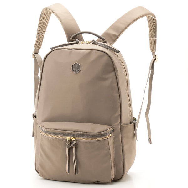 ペルケ本革　リュック 本革 レザー】 ペルケ perche / ナイロン牛革付属リュック