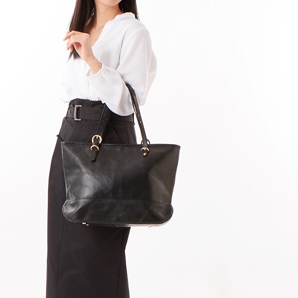 ペルケ（perche’）/ペルケ perche / 牛革アジャストハンドルA4トート